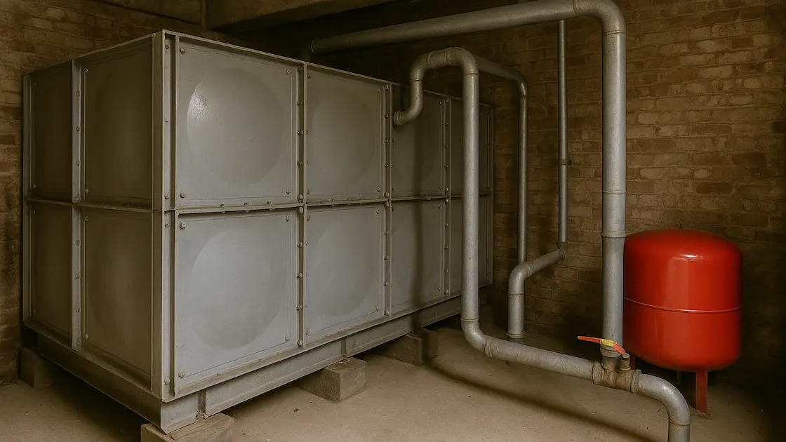 Cold Water Storage Tank Replacement Specialists in Central London